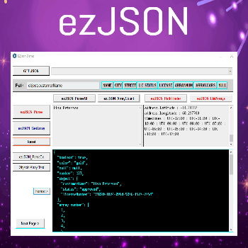 ezJSON VisualNeo for Windows Plugin